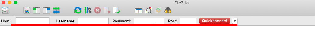 filezilla quick connect image