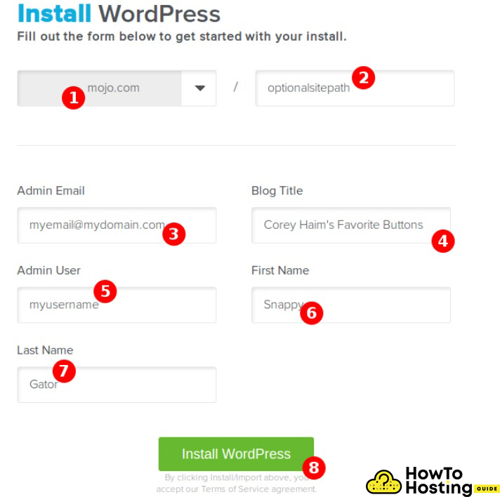 instalación de vps en la imagen de hostgator