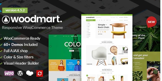 WoodMart Wordpress theme image