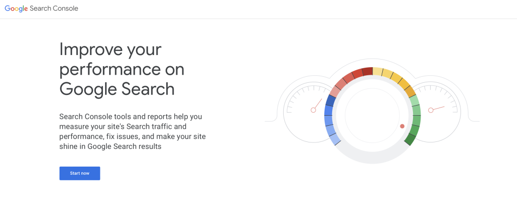 Consola de búsqueda de Google