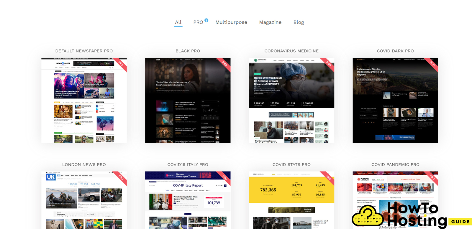 Newspaper WordPress Theme main features image