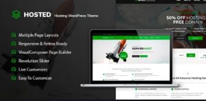 Gehostetes WordPress-Theme-Bild