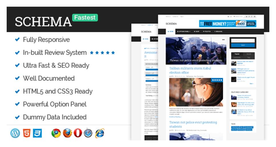 Schema WordPress Theme