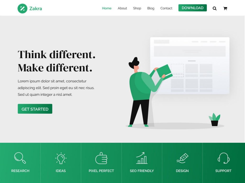 zkra wordpress theme image