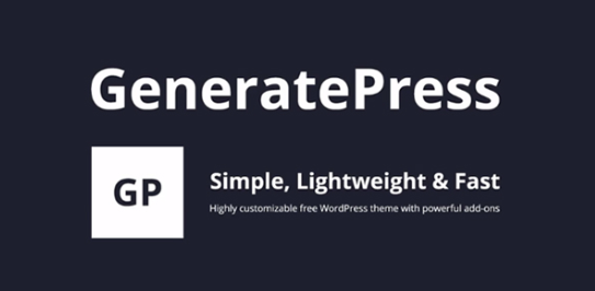 GeneratePress WordPress Theme