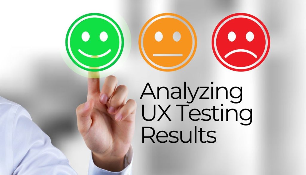 Analyse des résultats des tests UX