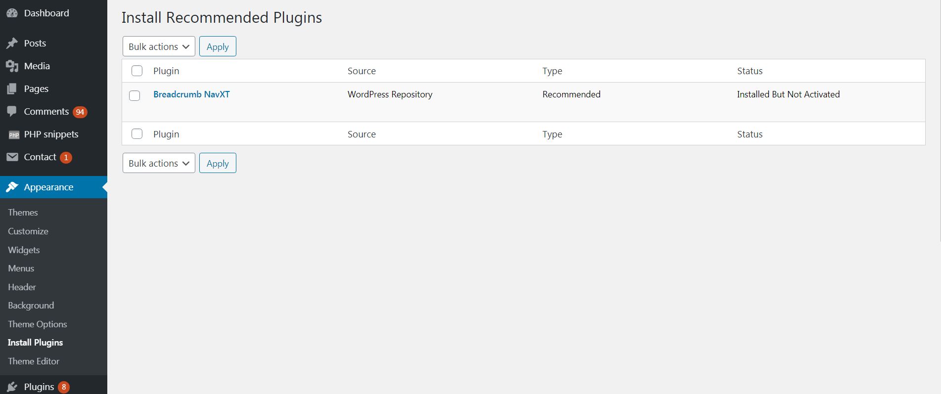 wordpress plugins