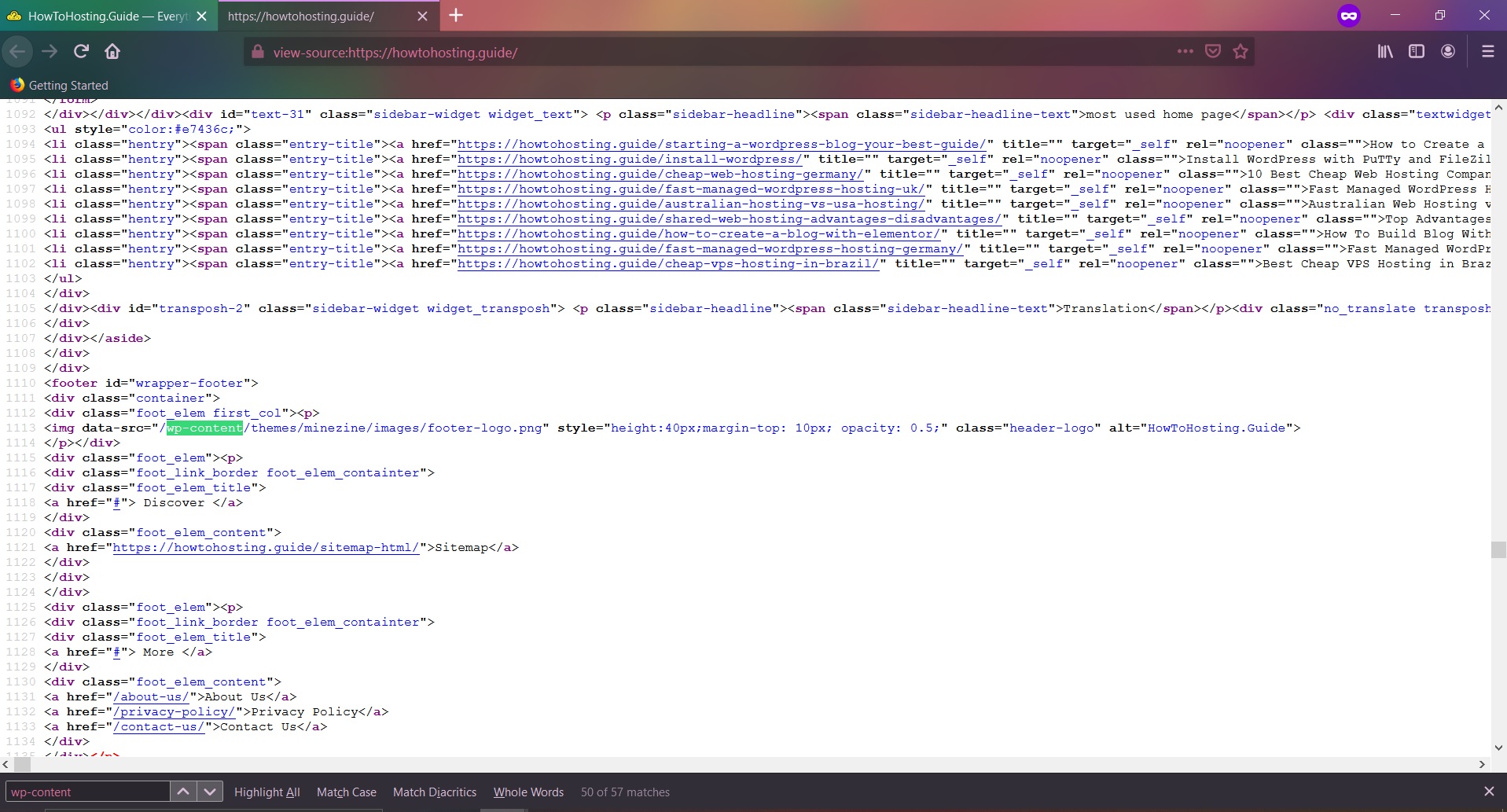 wp-content-search-source-code-results-howtohosting-guide