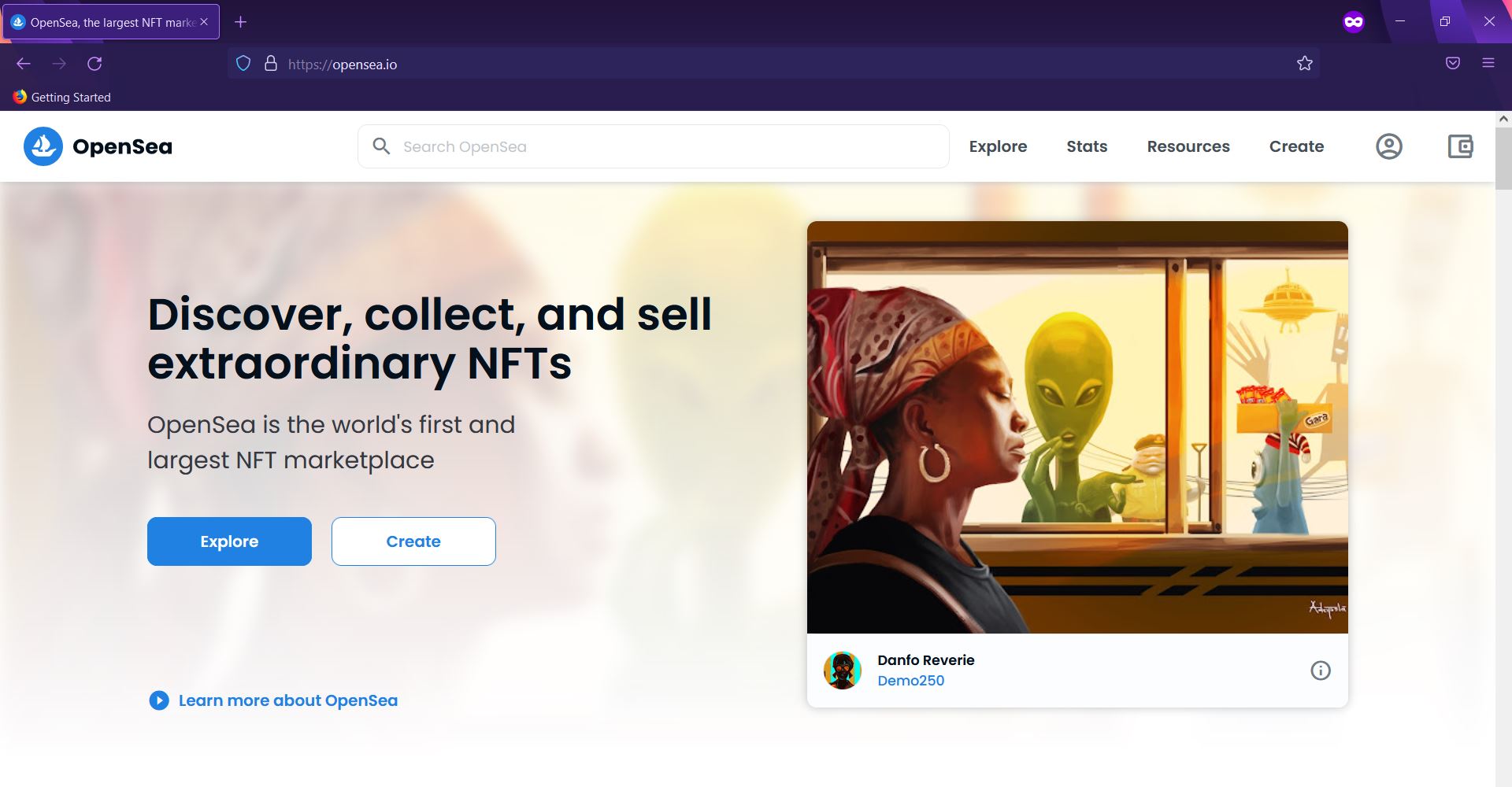 opensea-NFT-marketplace-review