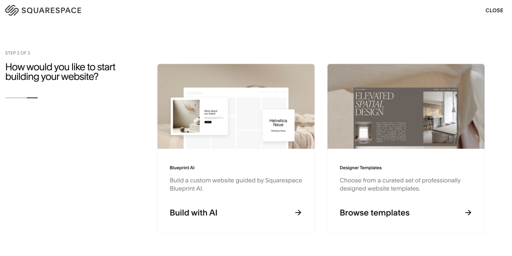 Squarespace templates