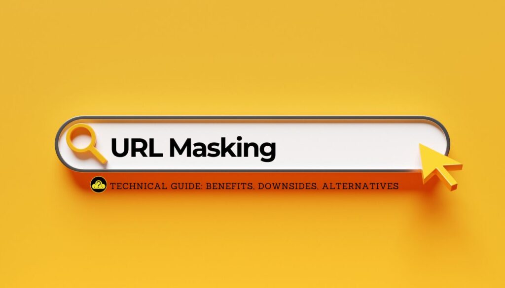 Avantages du guide technique du masquage d’URL, Inconvénients, Alternatives