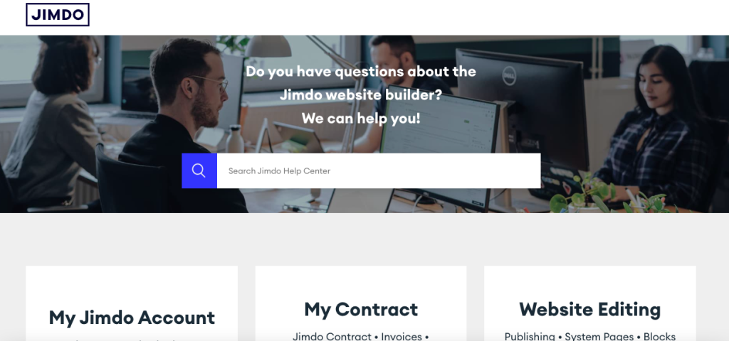 jimdo-support center help center forums