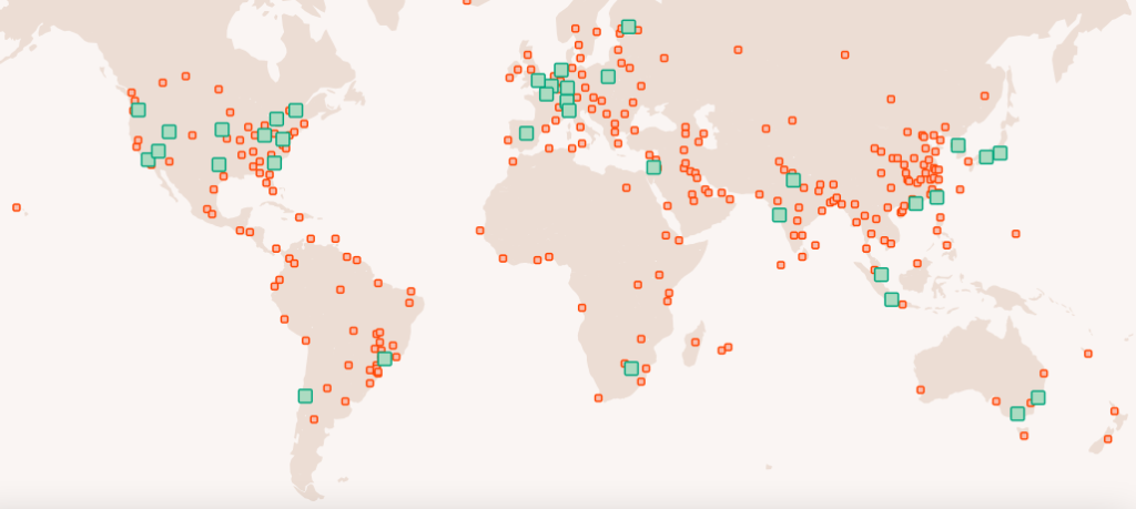 kinsta-wordpress-hébergement-centres de données