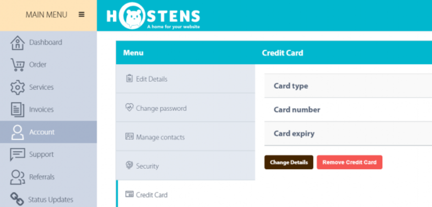 Hostens User Experience: Navigating the Dashboard