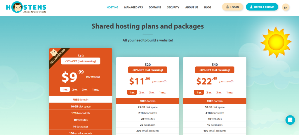 hostens-shared-hosting