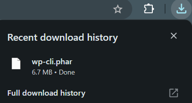 wp-cli.phar file