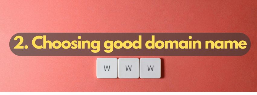 choosing good domain name