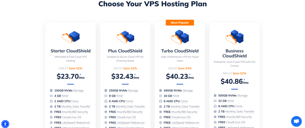 VPS Hosting by NameHero