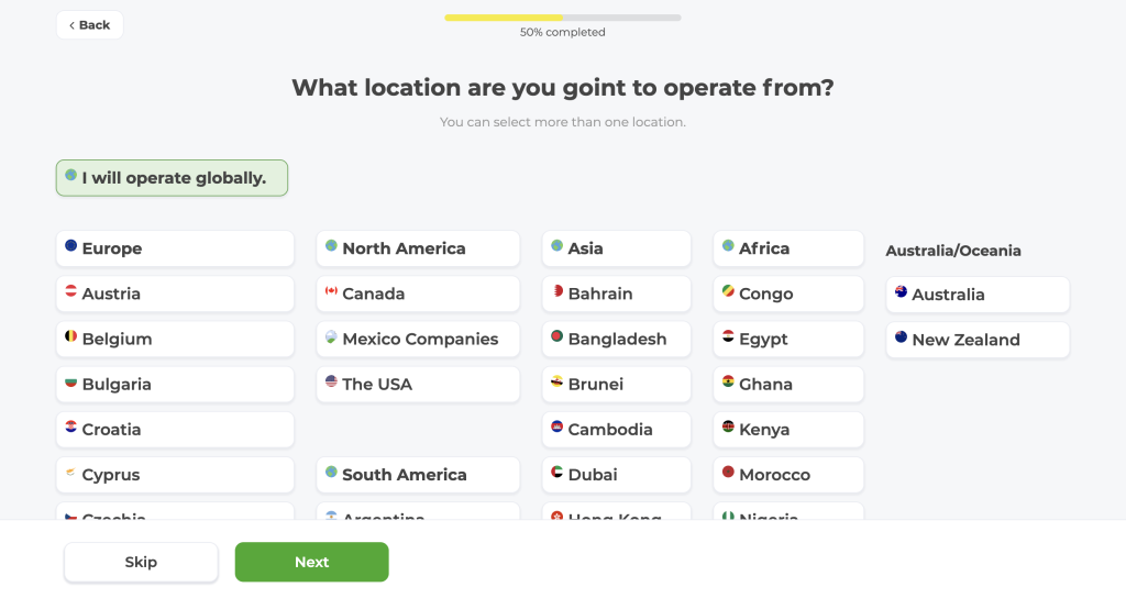 ferramenta de localização de localização