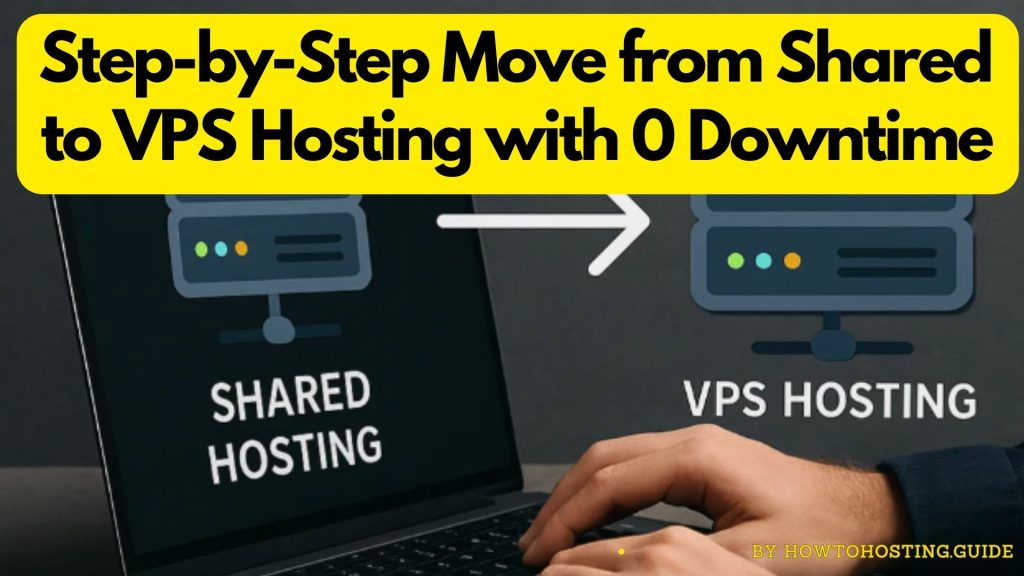 Schrittweiser Wechsel vom Shared- zum VPS-Hosting ohne Ausfallzeiten step by step move from shared to vps hosting with zero downtime