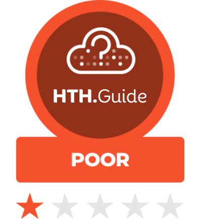 Baehost Web Hosting &amp; Cloud Review Score, Poor, 1 stars