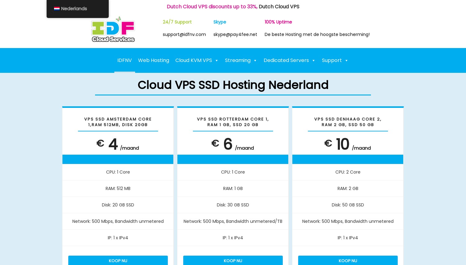 IDFNV snapshot from December 2023