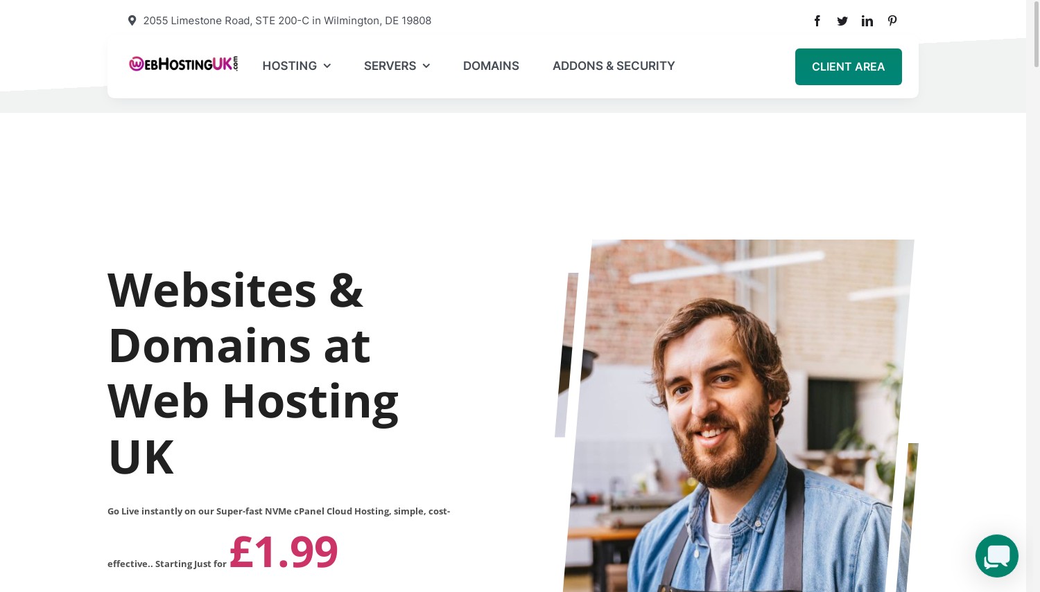 Webhosting UK COM website snapshot